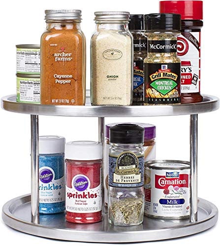 Simpli-Magic 10" 2-Tier Lazy Susan Turntable