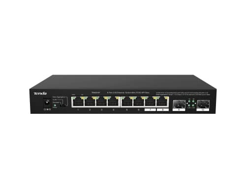 Tenda 8-Port Unmanaged Ethernet Switch w/ 8x 2.5G GE/2x 2.5G SFP