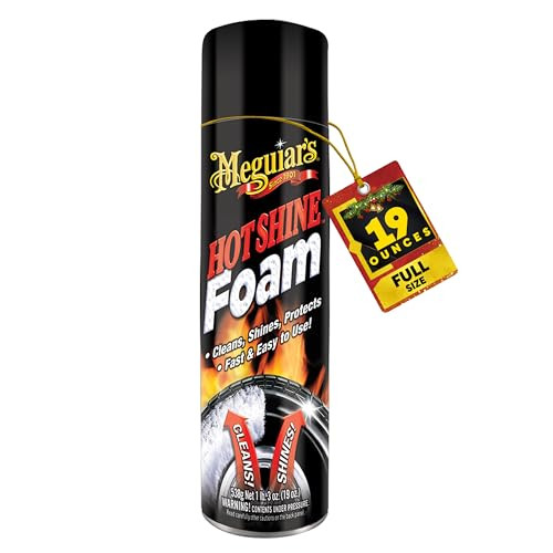Meguiar's Hot Shine High Gloss Tire Foam 19oz