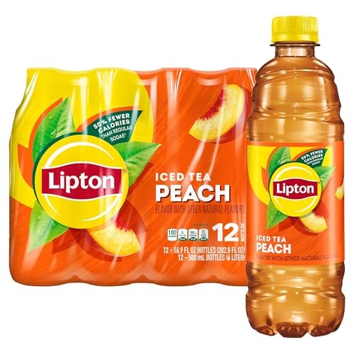 Lipton Peach Iced Tea 16.9 Fl Oz Bottles (12-Pack) Deal