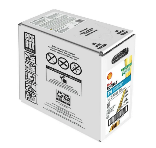 Shell Rotella T4 Triple Protection 15W-40 Diesel Engine Oil 3 Gallons