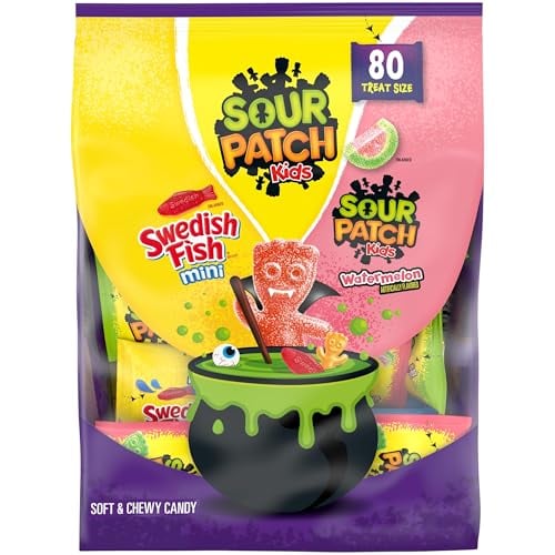 Sour Patch Kids, Swedish Fish Variety Pack 80 Count Deal