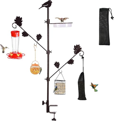 ERYTLLY 42in Deck Bird Feeder Station Kit