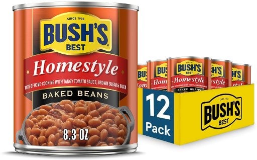 Bush's Best Homestyle Baked Beans 12-Pack 8.3-Ounce Deal
