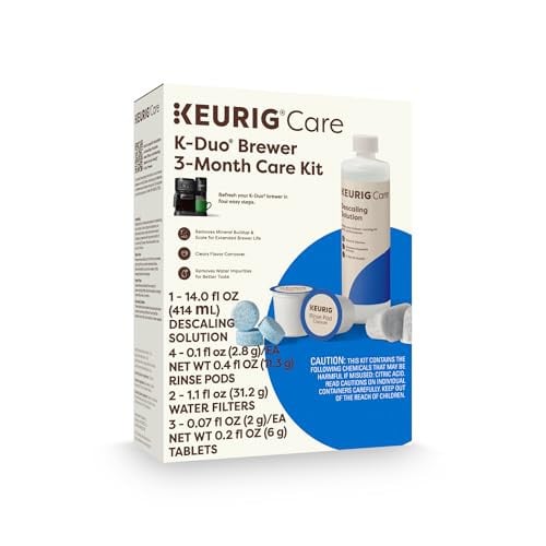 Keurig K-Duo 3 Month Care Brewer Maintenance Kit