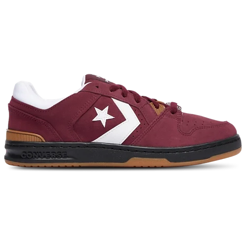 Converse Men's CL98 Ox Suede (Black/Deep Bordeaux/Gum) or Leather (White/Bordeaux/Grey)
