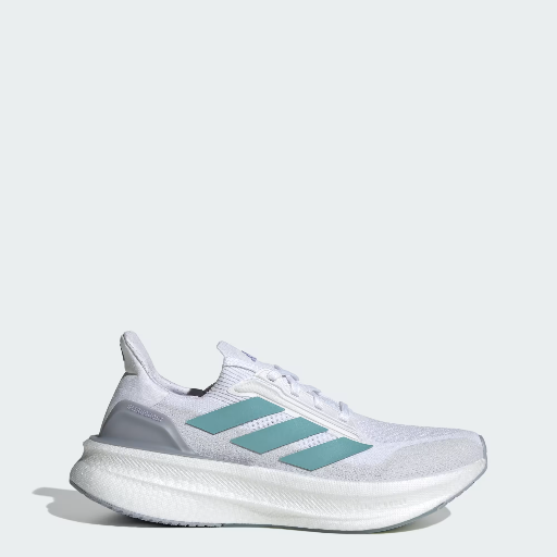 Adidas Women's Ultraboost 5x Shoes (Cloud White / Mint Tone / Glow Purple)