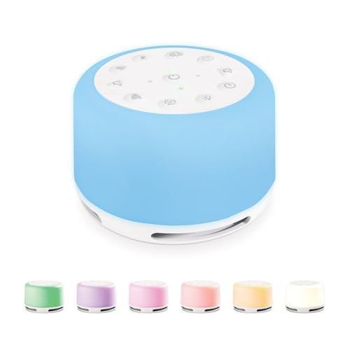 Homedics SoundSleep Aura Sound Machine w/ Light