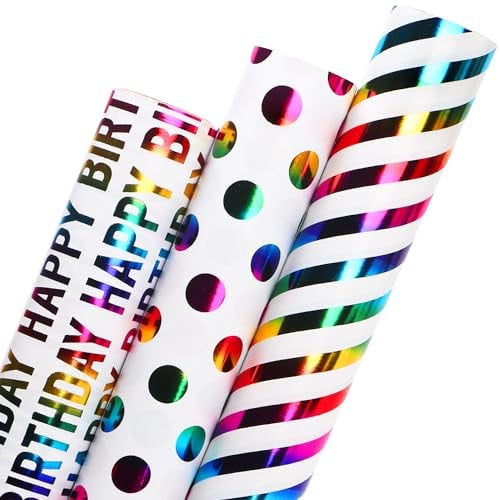 Ribbli Birthday Wrapping Paper Deal