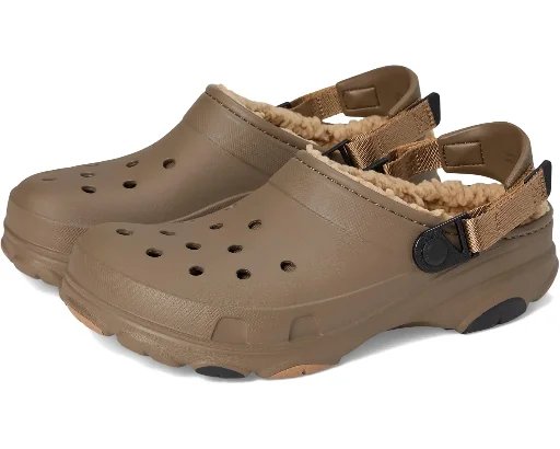 Unisex Crocs All Terrain Lined Clog Walnut Deal