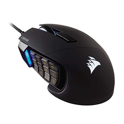 Corsair Scimitar RGB Elite MOBA/MMO 18000 DPI Optical Wired Gaming Mouse Deal