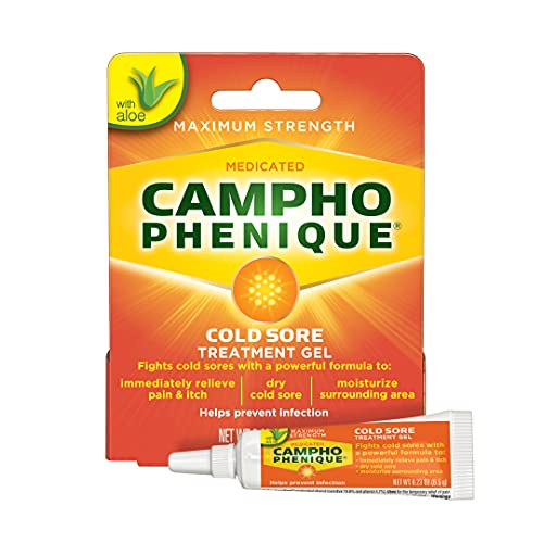 Campho Phenique Maximum Strength Cold Sore Treatment Gel 0.23-Oz