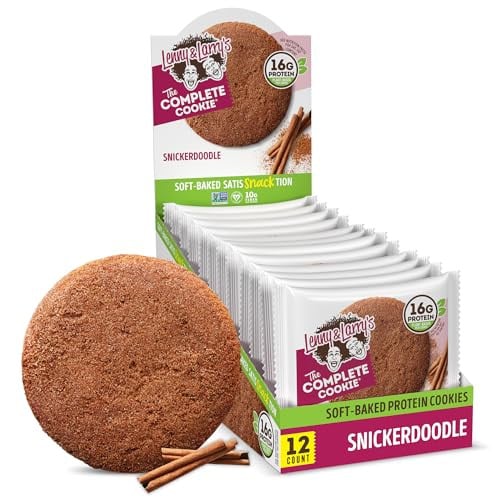 Lenny & Larry's Complete Protein Cookies Snickerdoodle 12-Pack Deal