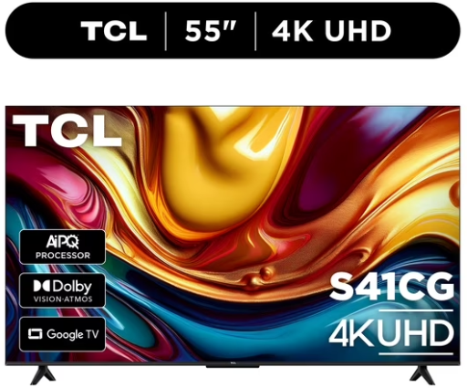 TCL 55" 4K UHD LED Smart Google TV