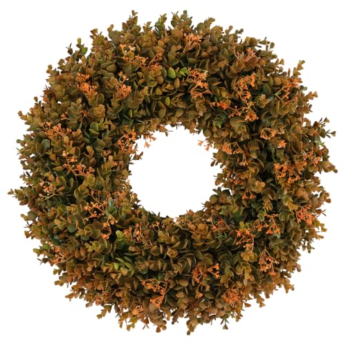 20-inch Harvest Boxwood Wreath