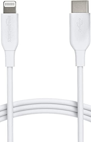 Amazon Basics USB-C to Lightning MFi Certified Charger Cable 6 foot