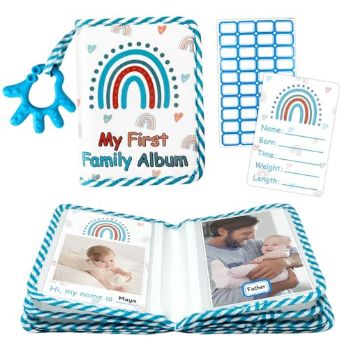 My First Family Photo Album for Baby