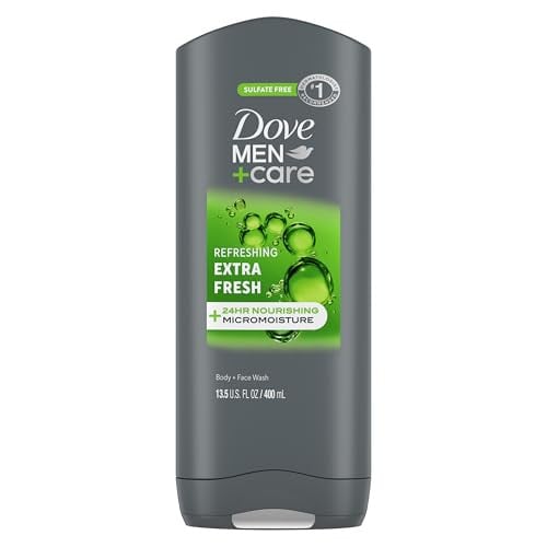 DOVE Men + Care Body Wash and Face for Fresh