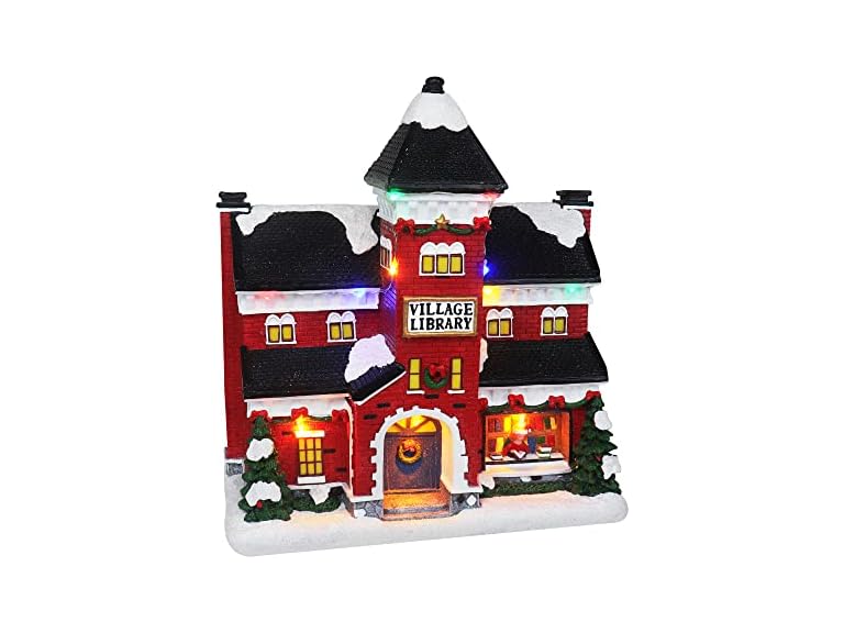 Top Treasures Christmas Village Library
