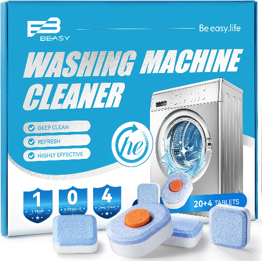 Beasy Washing Machine Cleaner Tablets 18-Pack