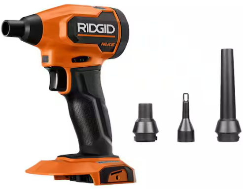 RIDGID NUKE 18V SubCompact Brushless Cordless High Speed Blower (Tool Only)