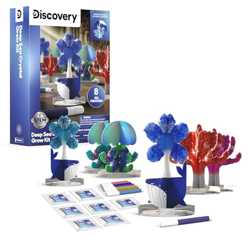 Discovery Deep Sea Crystal Grow Kit 32-Piece STEM Chemistry Set