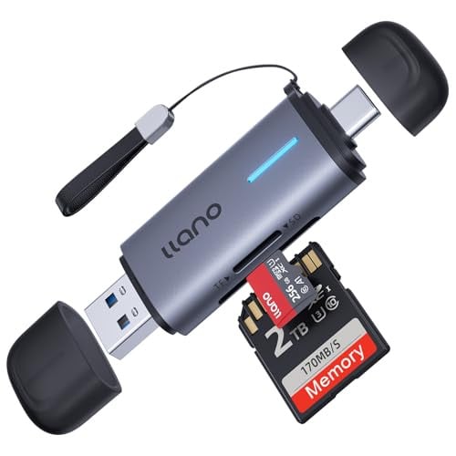 llano Micro SD Card Reader 2-in-1 USB-C 3.0 Dual Slots Deal