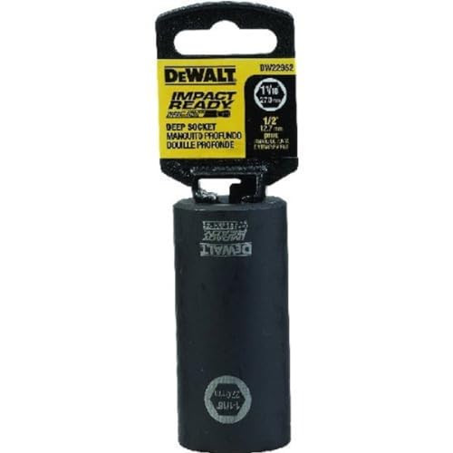 DeWALT 1-1/16" IMPACT READY Deep Socket for 1/2" Drive