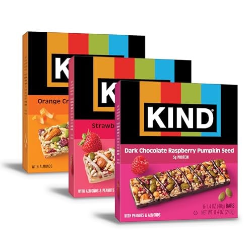 KIND Healthy Snacks Bars Variety Pack 18-Pack Deal