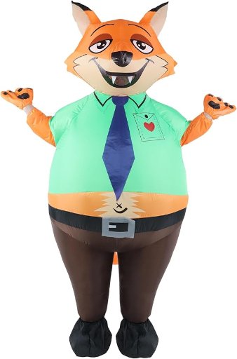 Halloween Fox Inflatable Costume