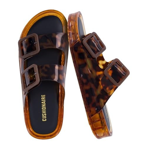 CUSHIONAIRE Women's Lane Cork Footbed Comfort Slides Deal