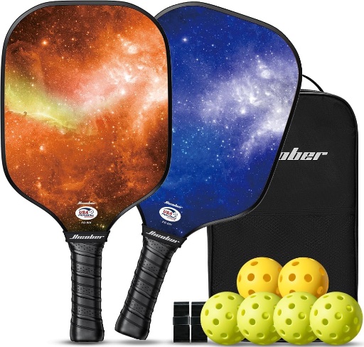 Hicober Pickleball Paddles Set 2-Pack