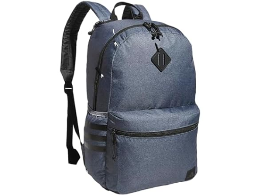 adidas 3-Stripe Classic Backpack (Twill Onix Grey/Black)