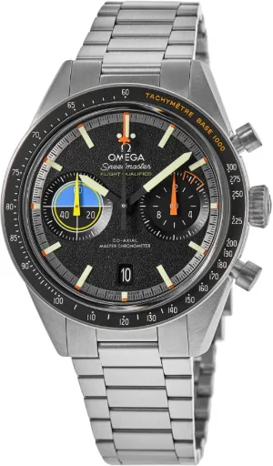 Omega Speedmaster Pilot Chronograph Black Men's Watch Deal