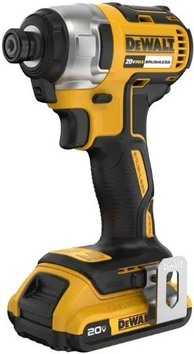 DEWALT 20V MAX Brushless Cordless 1/4 Inch Impact Driver Kit