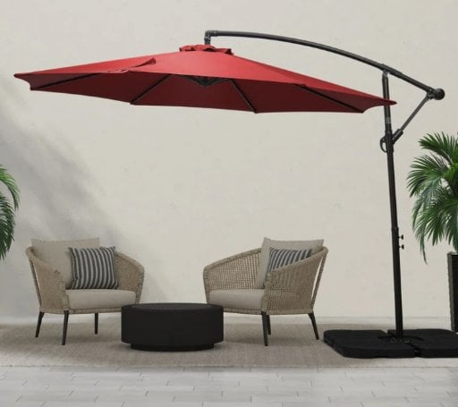 120'' Freeport Park Hartt Cantilever Umbrella