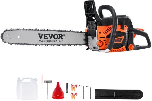 Vevor 3.22HP 20" 58CC Gas Chainsaw