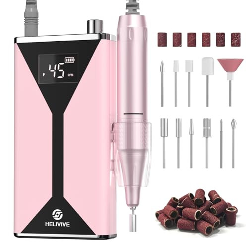 Professional Portable Electric Nail Drill Kit