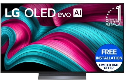LG 65" C5 Series 4K UHD OLED evo AI Smart webOS 25 TV