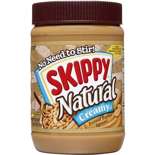 SKIPPY Natural Peanut Butter Creamy Spread 26.5 oz