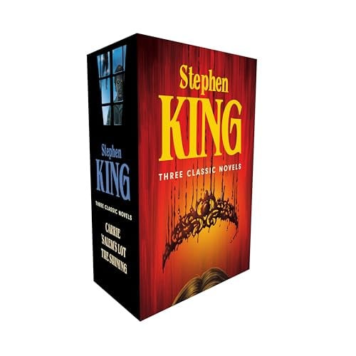 Stephen King Three Classic Novels Paperback Box Set: Carrie, 'Salem's Lot, The Shining Deal