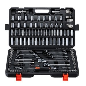 VEVOR 159-Piece Mechanics Tool Set, SAE & Metric