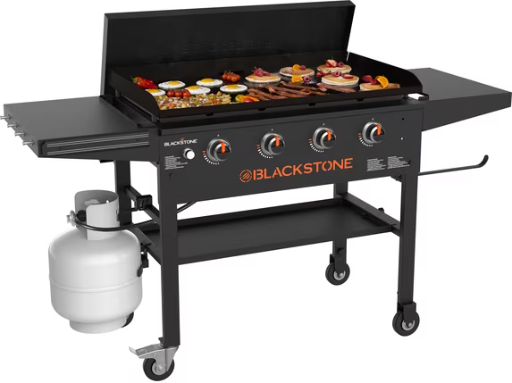 Blackstone Original Outdoor Griddle 4-Burner 36 Inch Flat Top Grill with Hard Cover Deal