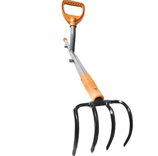 Ergonomic Steel Garden Cultivator w/ D Grip Handle