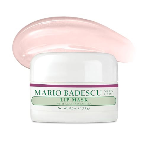 Mario Badescu Lip Mask with Acai and Vanilla 0.5 Ounces