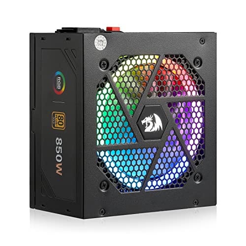 Redragon RGPS-850W 80+ Gold 850 Watt ATX 3.0 & PCIe 5.0 Fully Modular Power Supply Deal