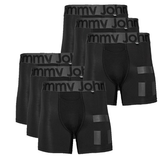 Tommy John Men’s Boxer Briefs & Trunks 6-Pack