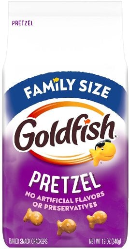Goldfish Pretzel Crackers 12-Oz Family Size Deal