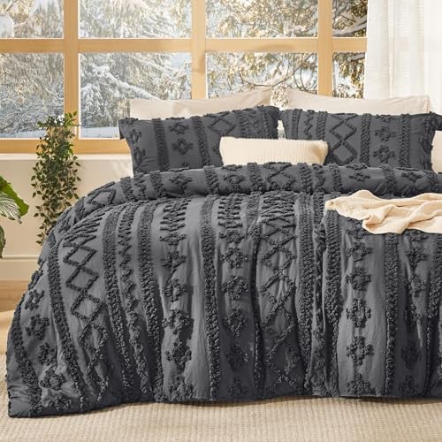 Bedsure Tufted Boho Comforter Full Deal