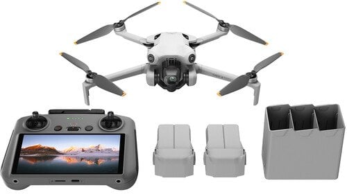 DJI Mini 4 Pro Fly More Combo PLUS (DJI RC 2) 3 Plus Batteries Deal